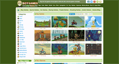 Desktop Screenshot of boy-games.net